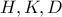 H,K,D