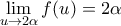 \displaystyle{\mathop {\lim }\limits_{u \to 2\alpha } f(u) = 2\alpha }