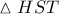 \vartriangle HST