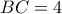 BC = 4\,