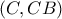 \left( {C,CB} \right)