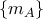  \{m_A\}