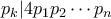 p_k|4p_1p_2\cdots p_n