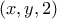 (x,y,2)