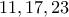 11,17,23