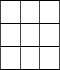 \begin{tabular}{|l|l|l|} \hline 
 & & \\ \hline 
 & &  \\ \hline 
 & &  \\ 
 \hline 
\end{tabular}