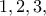 1,2,3,