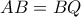 AB=BQ