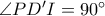 \angle PD'I=90^{\circ} \angle PD'I=90^{\circ}