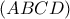 \left( {ABCD} \right)
