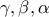 \gamma,\beta , \alpha