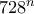 728^{n}