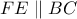 FE \parallel BC