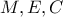 M,E,C