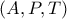 \left( {A,P,T} \right)