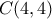 C(4,4)