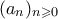(a_n)_{n \geqslant 0}