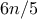 6n/5