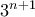 3^{n+1}