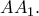 AA_1 .