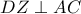 DZ\perp AC