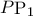\displaystyle{ 
P{\mathop{\rm P}\nolimits} _1  
}