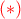 {\color{red}(*)}