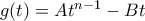 g(t)=At^{n-1}-Bt g(t)=At^{n-1}-Bt