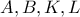 A,B,K,L