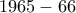 1965-66