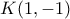 K(1,-1)