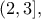 (2,3],
