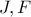 J,F