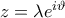 z = \lambda e^{i\vartheta}