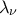 \lambda _{\nu}