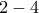 2-4