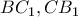 BC_{1},CB_{1} BC_{1},CB_{1}