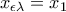 x_{\epsilon\lambda}=x_{1}