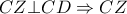 CZ \bot CD \Rightarrow CZ