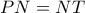 PN=NT PN=NT