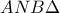 ANB\Delta ANB\Delta