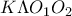 K\Lambda O_{1}O_{2}