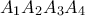 A_{1}A_{2}A_{3}A_{4}