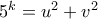 5^k=u^2+v^2