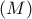 \left(M\right)