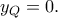 y_{Q}=0.