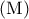 \left( {\rm M} \right)