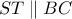 ST \parallel BC