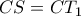 CS = CT_1