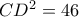 C{D^2} = 46